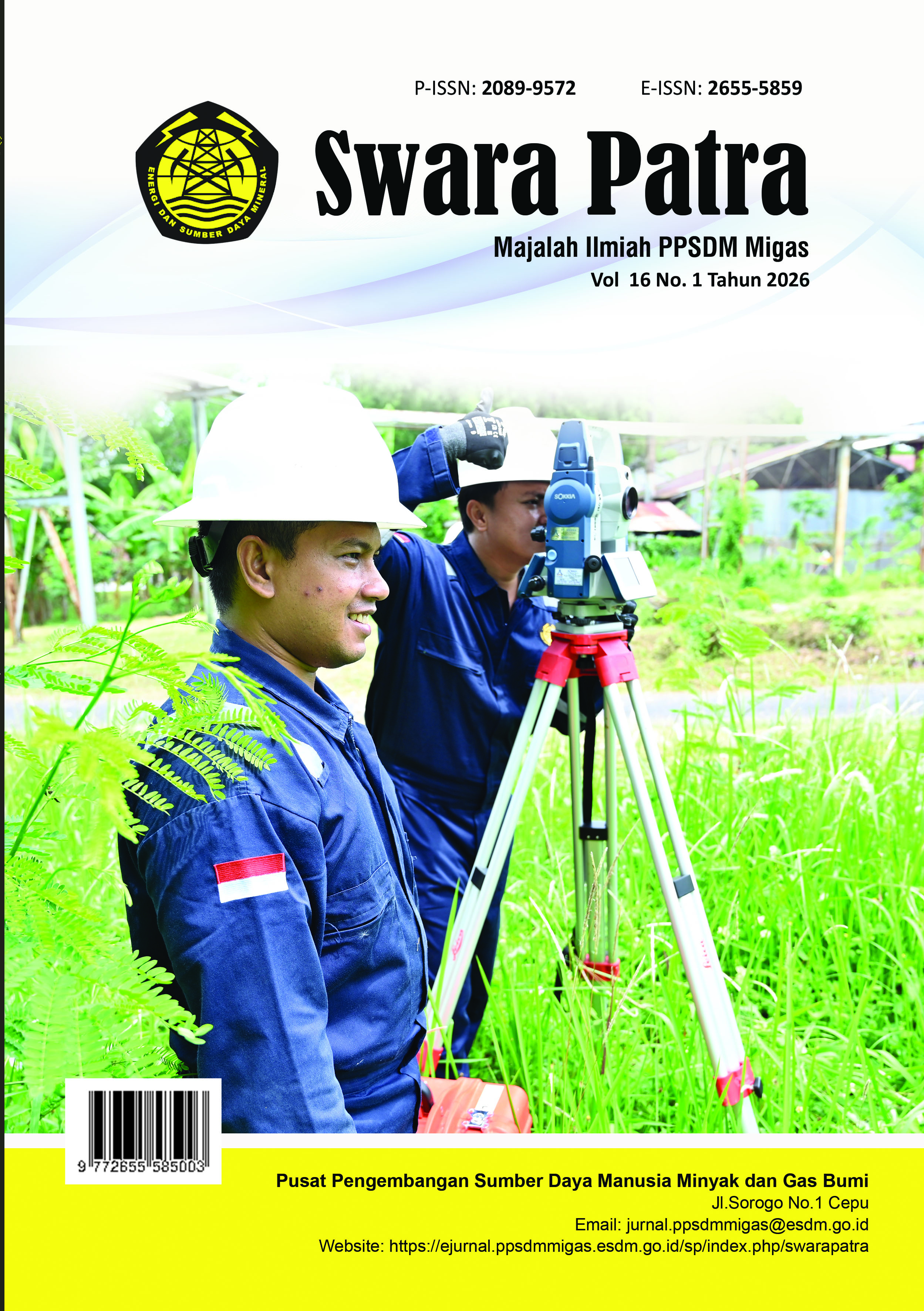 					View Vol. 16 No. 1 (2026): Swara Patra : Majalah Ilmiah PPSDM Migas
				